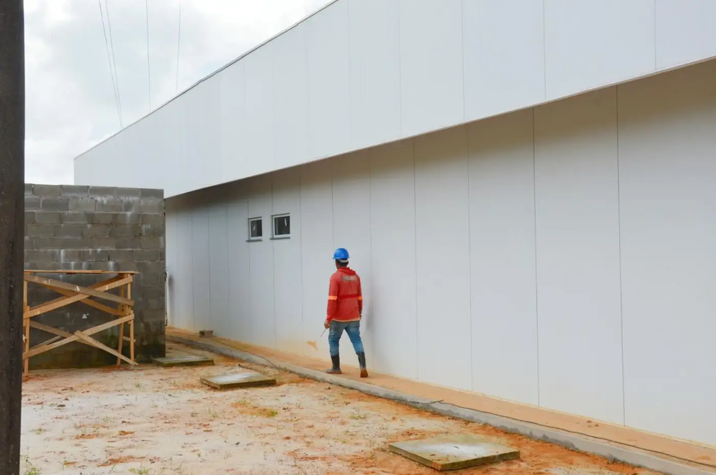 Governo do Estado finaliza estrutura externa e avança no acabamento do novo hospital de Amapá