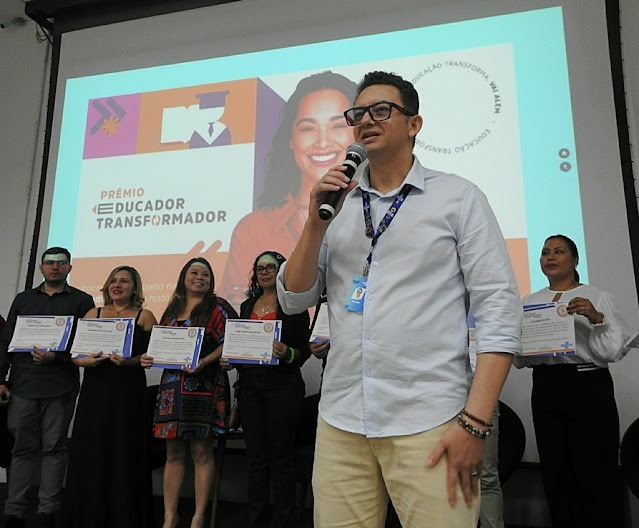 Prêmio Educador Transformador homenageia nove educadores no Amapá em pré-lançamento da edição 2026