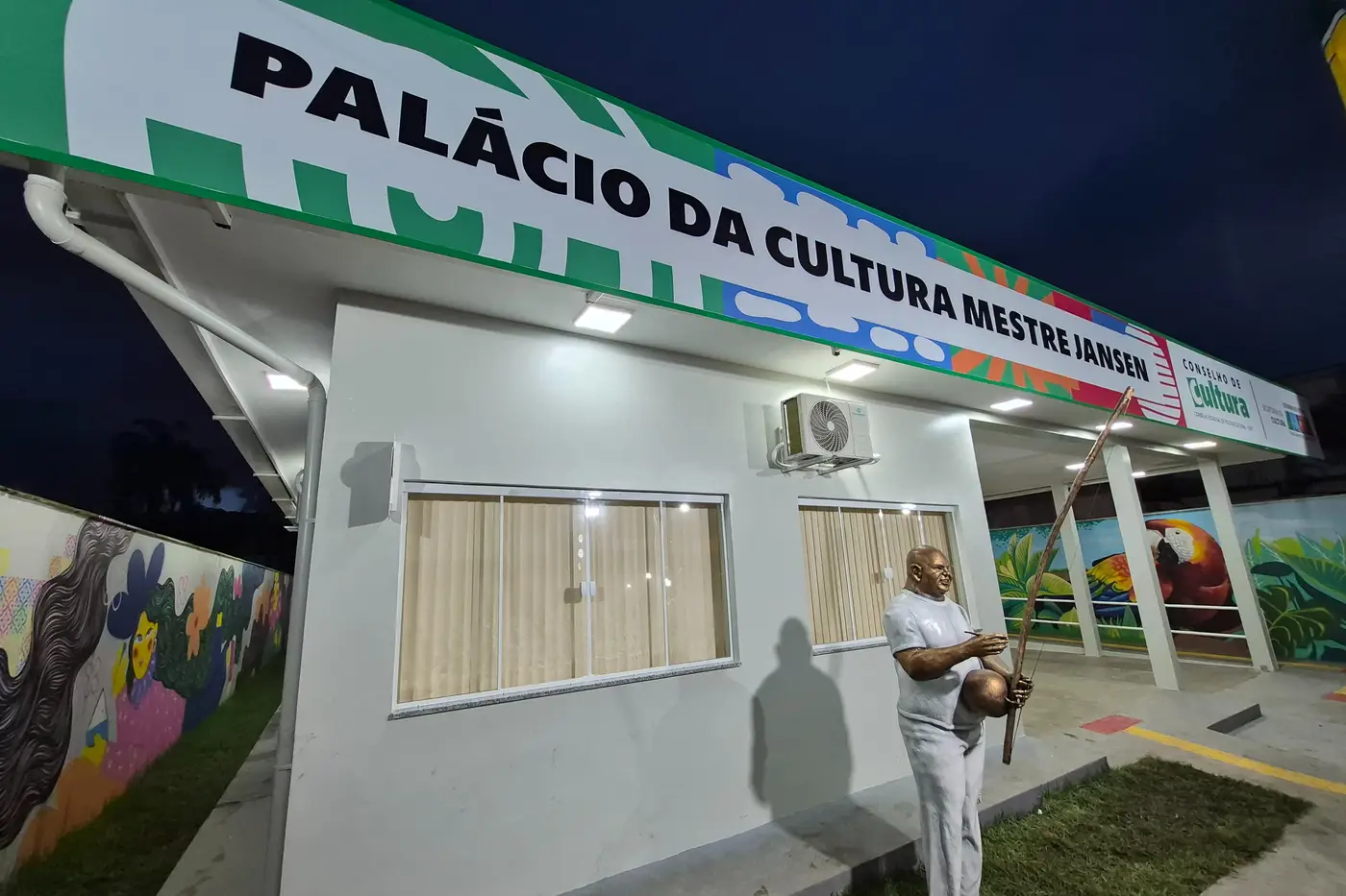Palácio da Cultura Mestre Jansen é entregue e eterniza legado de capoeirista que dedicou a vida à cultura do Amapá