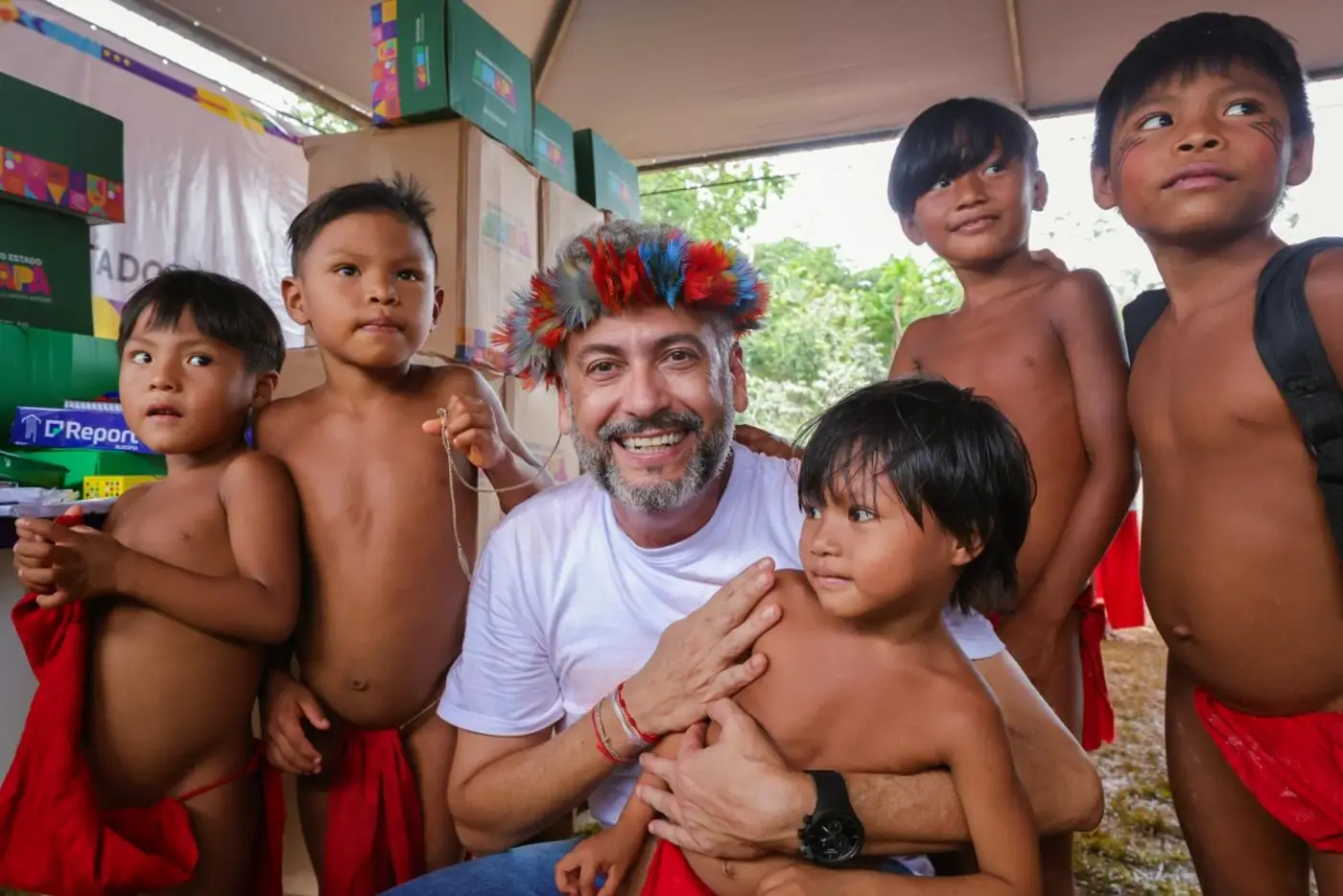 No Mês dos Povos Originários, Governo do Amapá entrega escolas indígenas reconstruídas em Pedra Branca do Amapari