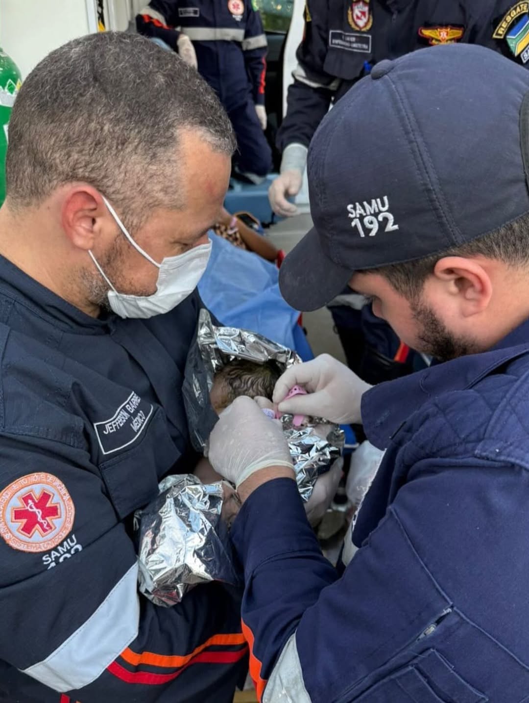 Parto é realizado em ambulância após resgate aeromédico no Amapá