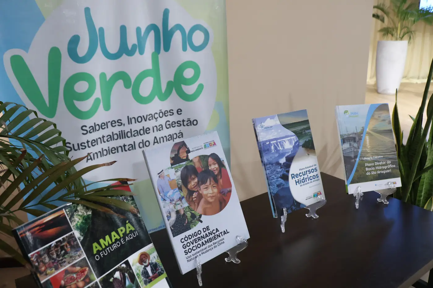 Junho Verde 2026 começa com alianças estratégicas para fortalecer gestão ambiental, recursos hídricos e desenvolvimento sustentável no Amapá
