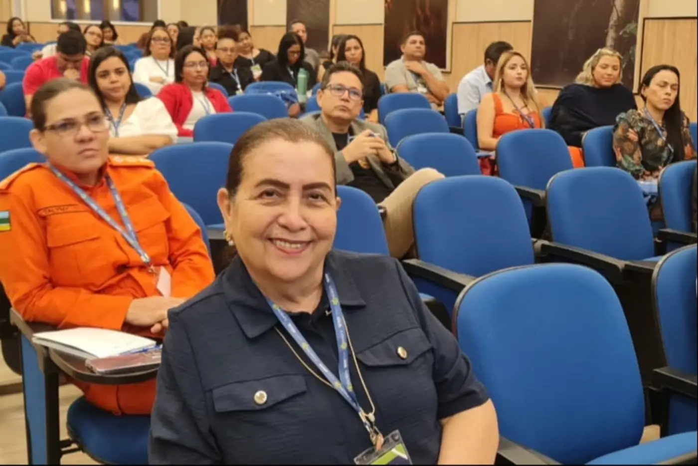 "É muito gratificante estar entre pessoas que enfrentam desafios semelhantes aos nossos. Saímos daqui fortalecidos e motivados" disse, Taiyny Nunes