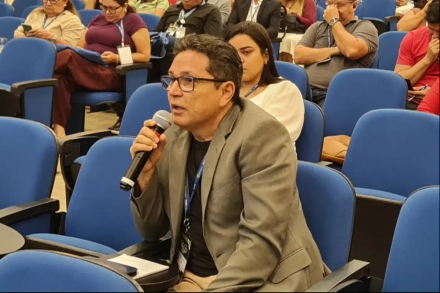"É muito gratificante estar entre pessoas que enfrentam desafios semelhantes aos nossos. Saímos daqui fortalecidos e motivados" disse, Taiyny Nunes
