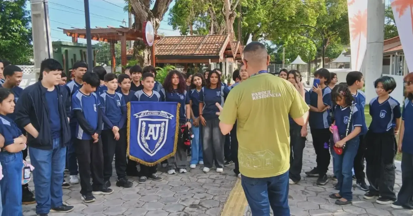 Alunos do curso de Guia de Turismo do Cepajob participam de capacitação no Parque Residência e cinco já iniciam atividade remunerada