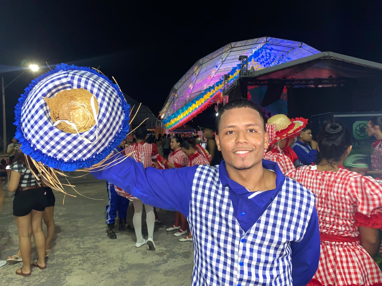 Animação das quadrilhas tradicionais marcam a primeira noite da Quadra Junina de Macapá