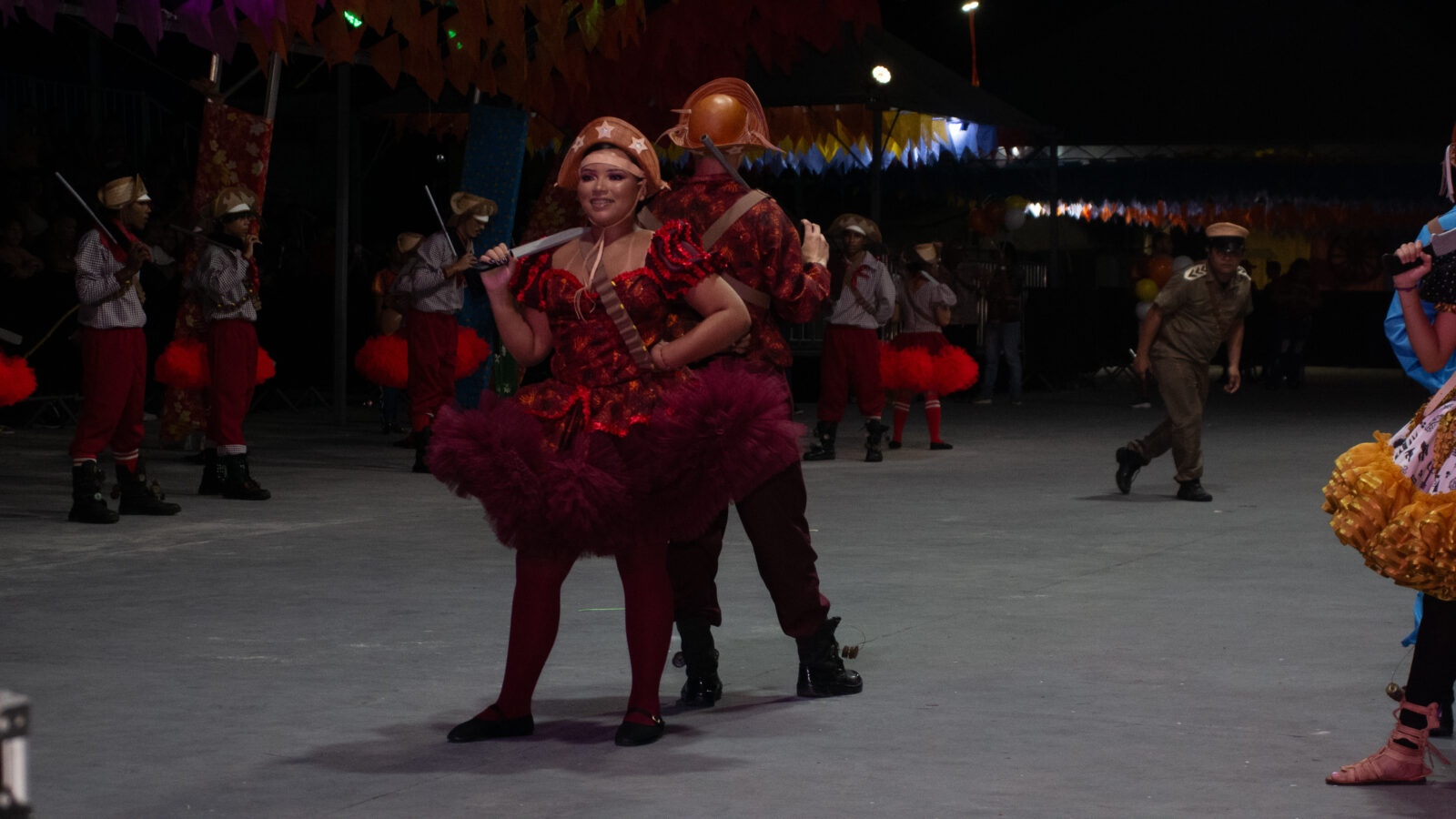 Animação das quadrilhas tradicionais marcam a primeira noite da Quadra Junina de Macapá