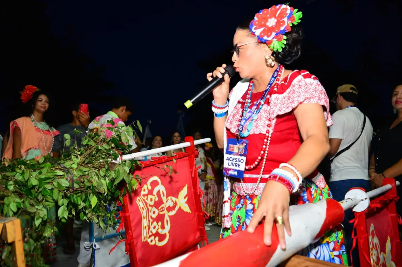 "Reafirmamos nossa história", enfatiza governador Clécio na abertura da Semana Estadual do Marabaixo com show de Alcione