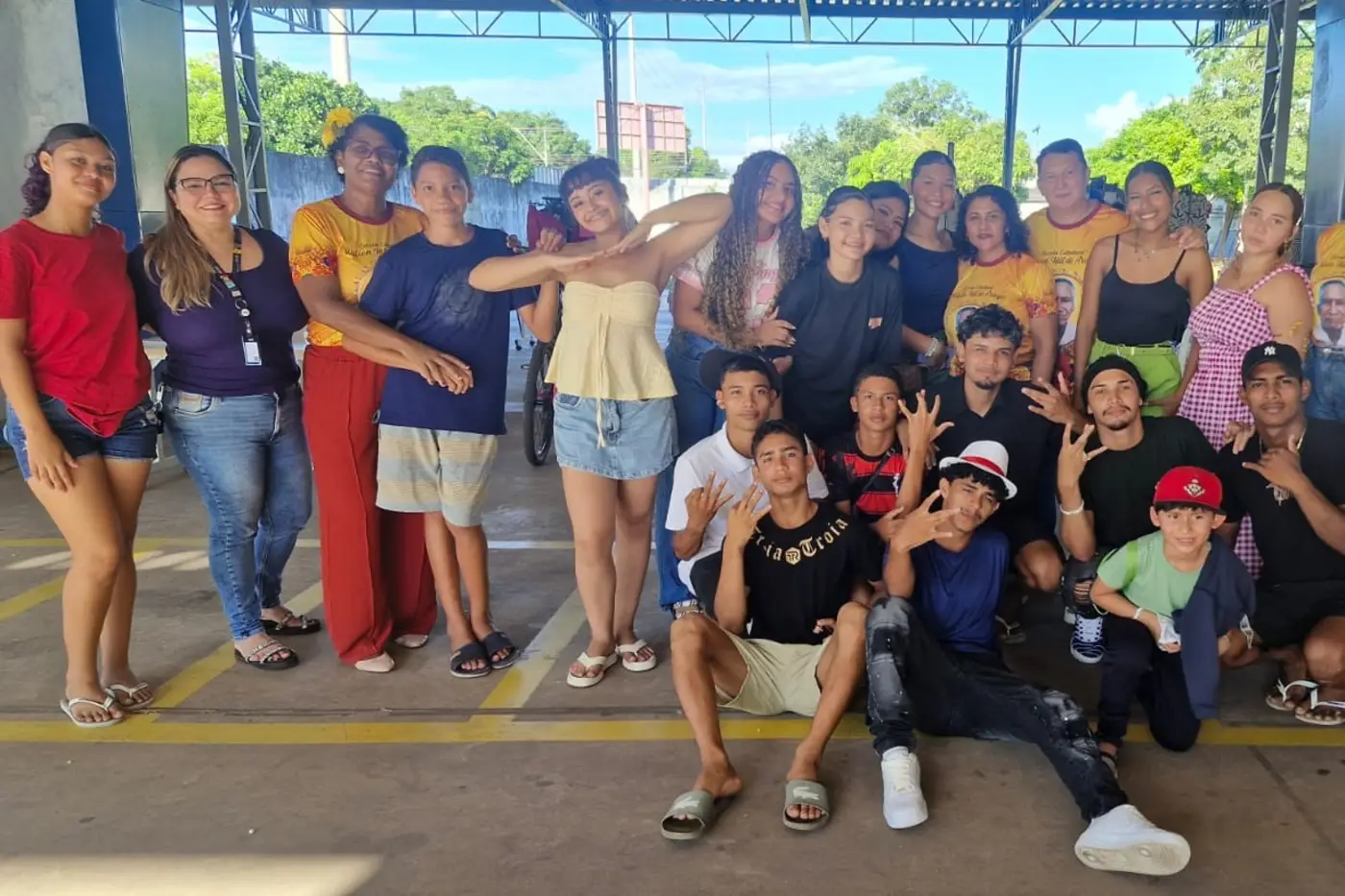 Estudantes de Itaubal levam tradição do Marabaixo à 4ª edição da Expo Favela Innovation Amapá