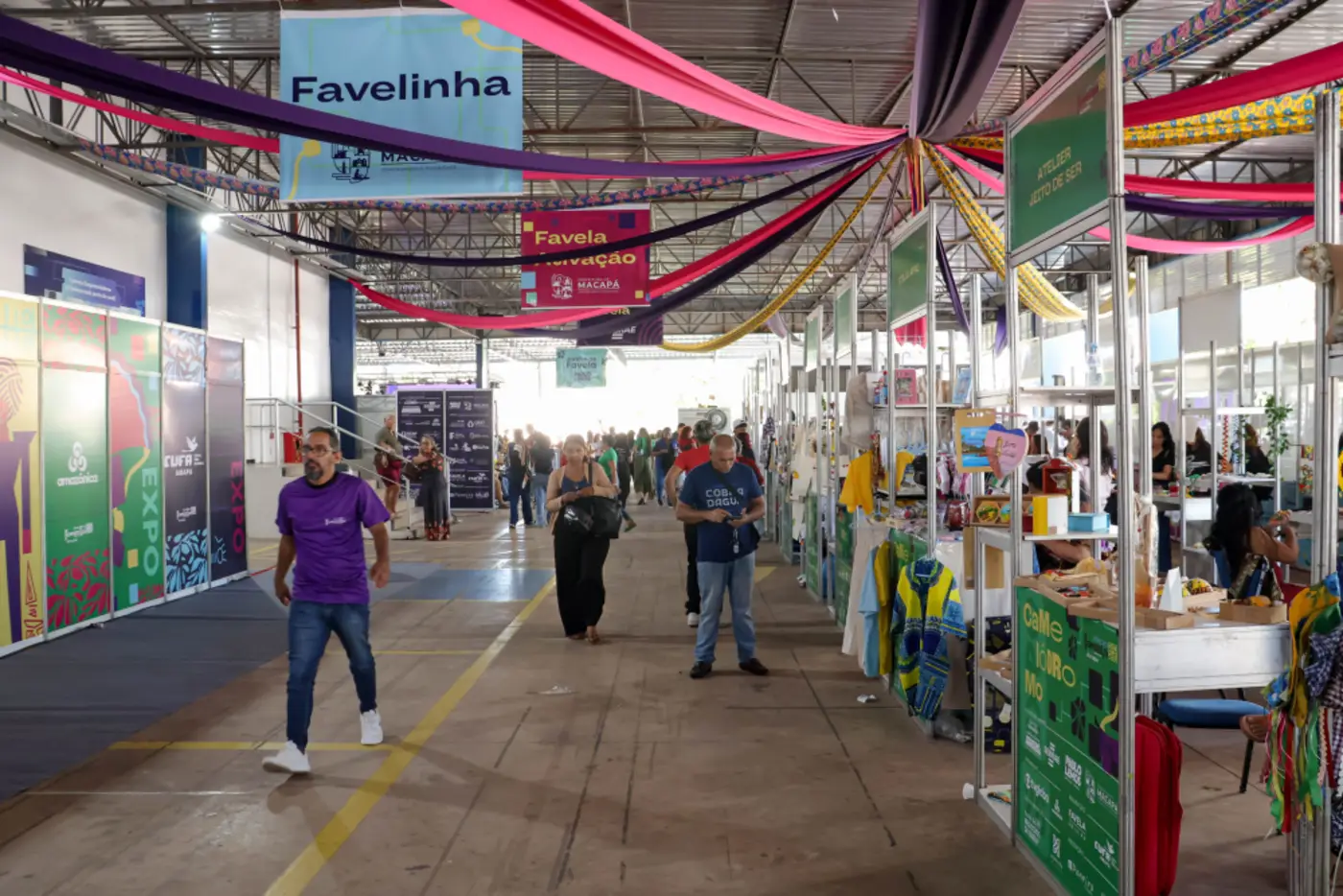 Estudantes de Itaubal levam tradição do Marabaixo à 4ª edição da Expo Favela Innovation Amapá