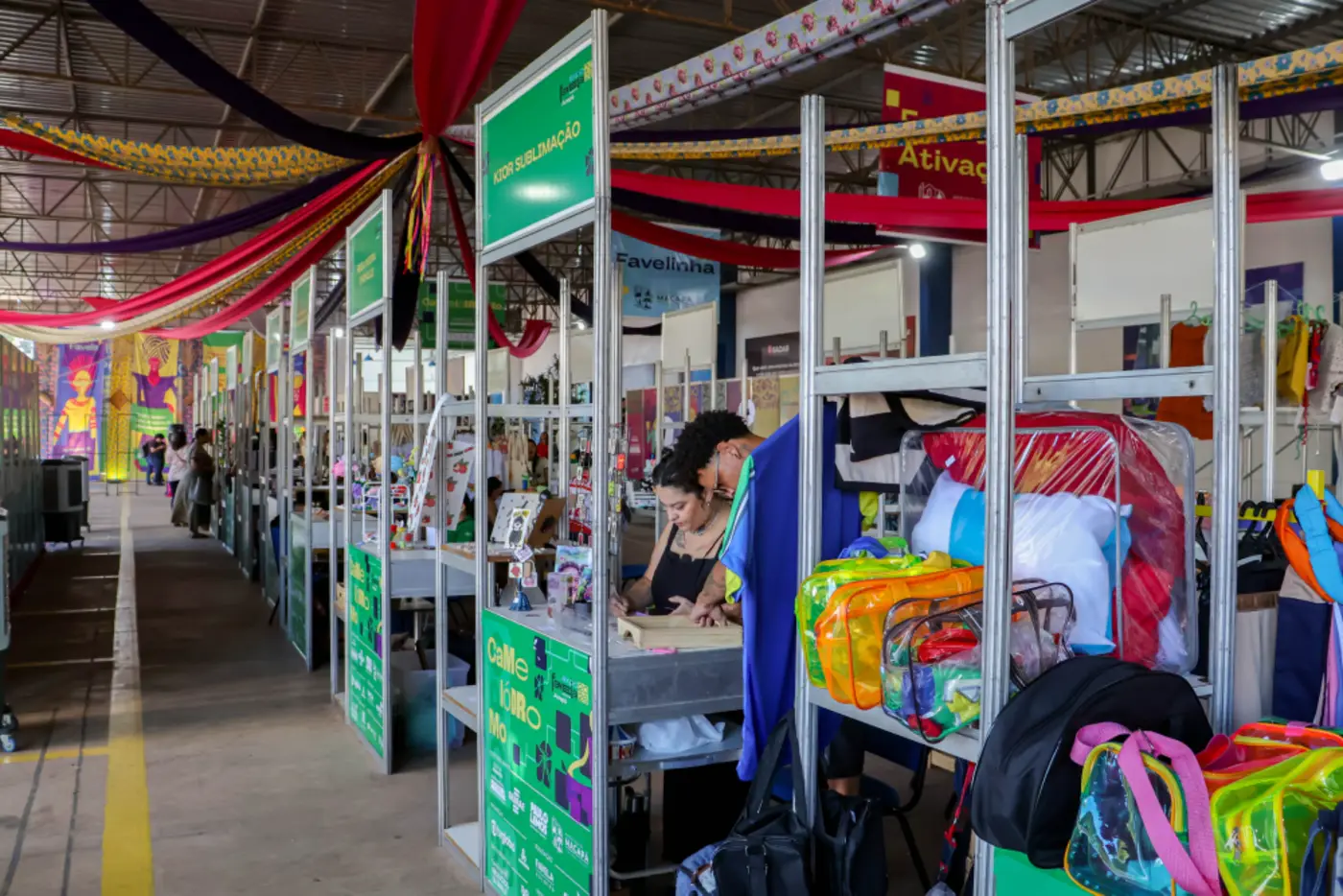 Estudantes de Itaubal levam tradição do Marabaixo à 4ª edição da Expo Favela Innovation Amapá