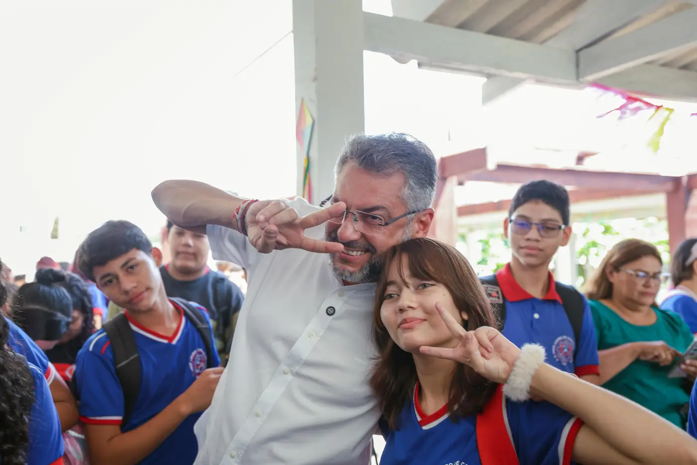 Governador Clécio vistoria ajustes finais da reconstrução da Escola Estadual Lauro Chaves, na Zona Sul de Macapá