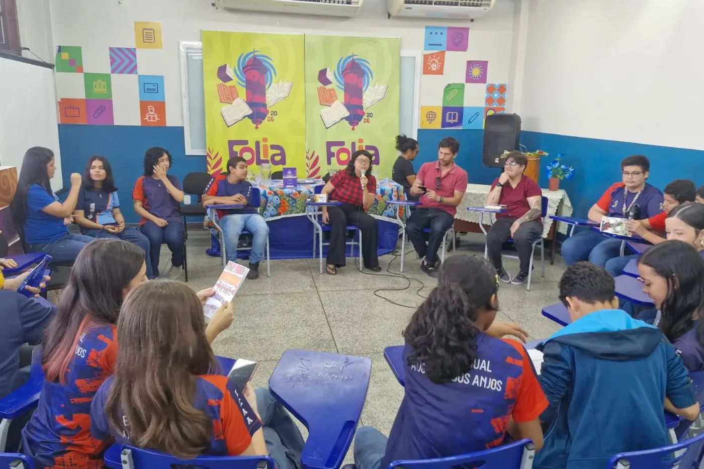 Governo do Amapá inicia Pré-Folia Literária nas escolas públicas e fortalece formação de leitores nos 16 municípios