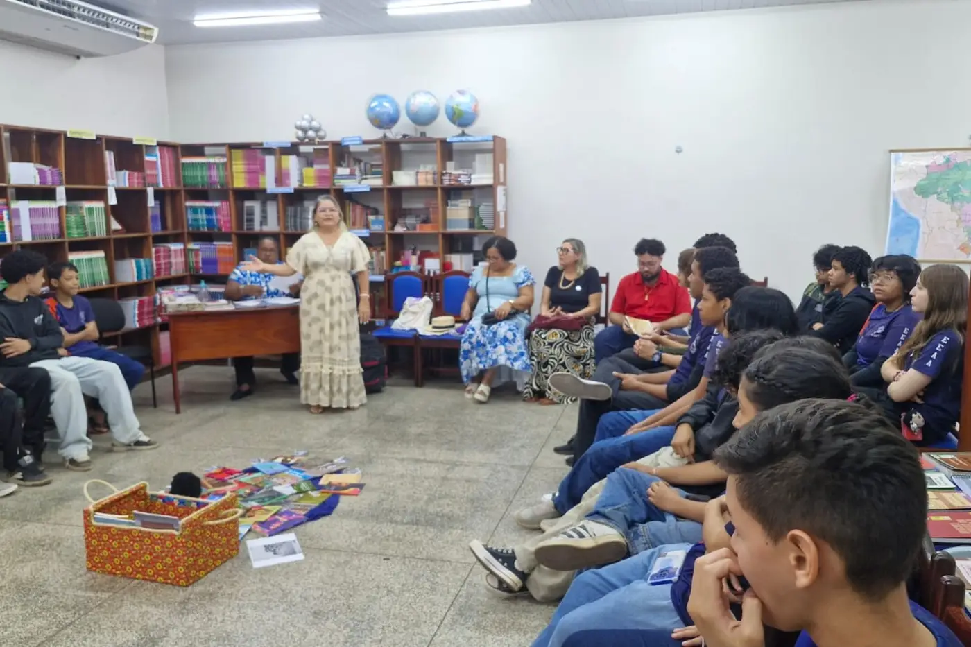 Governo do Amapá inicia Pré-Folia Literária nas escolas públicas e fortalece formação de leitores nos 16 municípios
