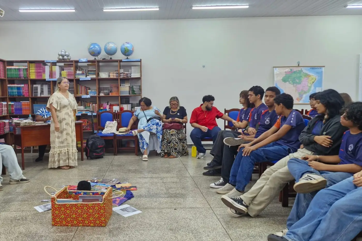 Governo do Amapá inicia Pré-Folia Literária nas escolas públicas e fortalece formação de leitores nos 16 municípios