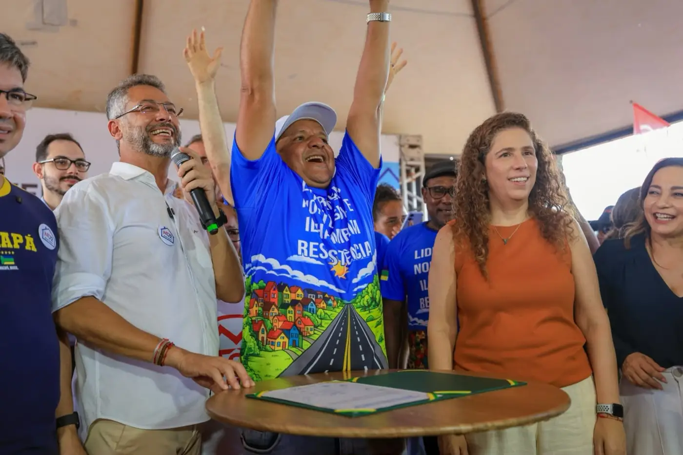 Governador Clécio e ministra Esther Dweck anunciam avanços históricos na transposição e habitação em Macapá: 'garantir direitos a quem mais precisa'