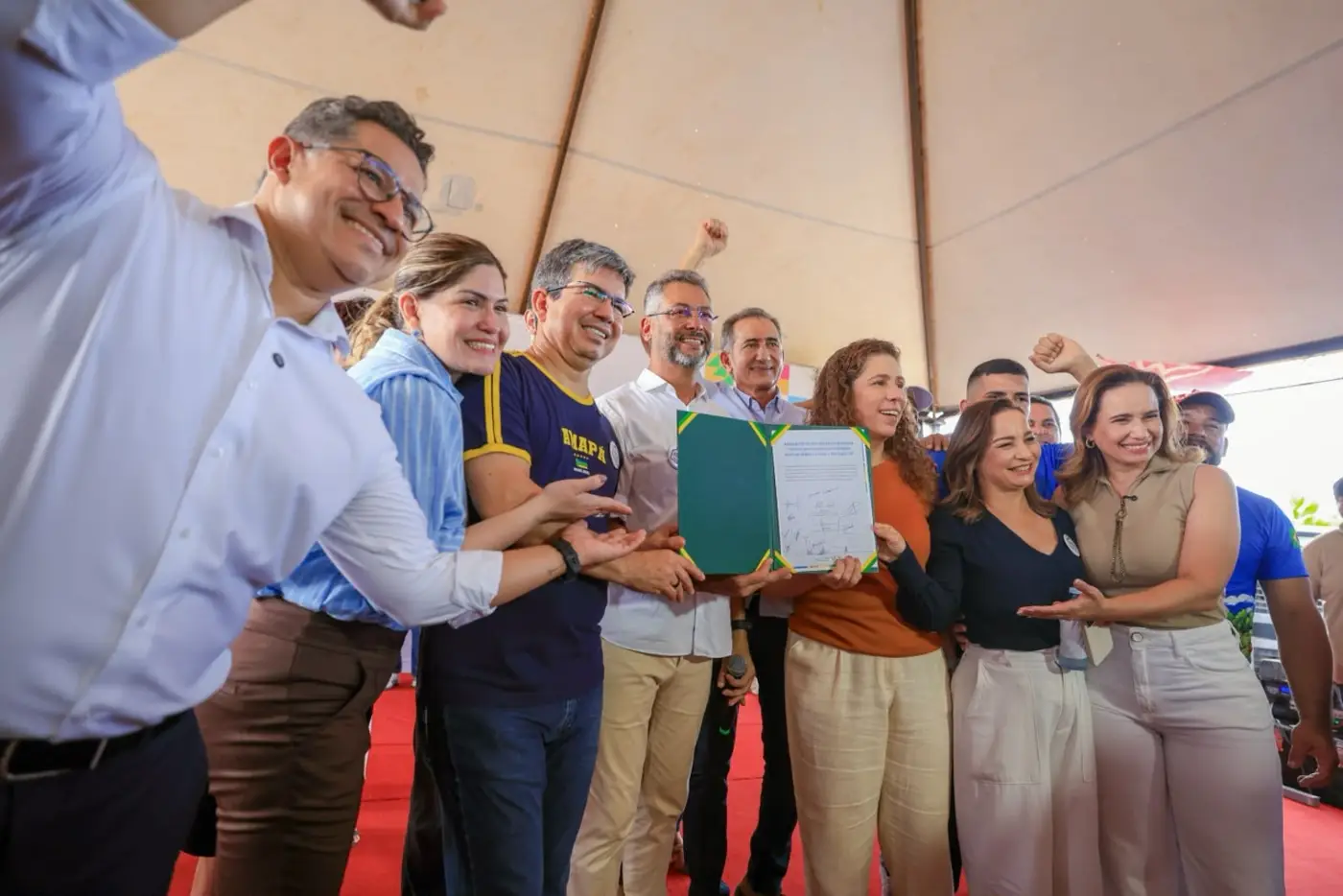 Governador Clécio e ministra Esther Dweck anunciam avanços históricos na transposição e habitação em Macapá: 'garantir direitos a quem mais precisa'