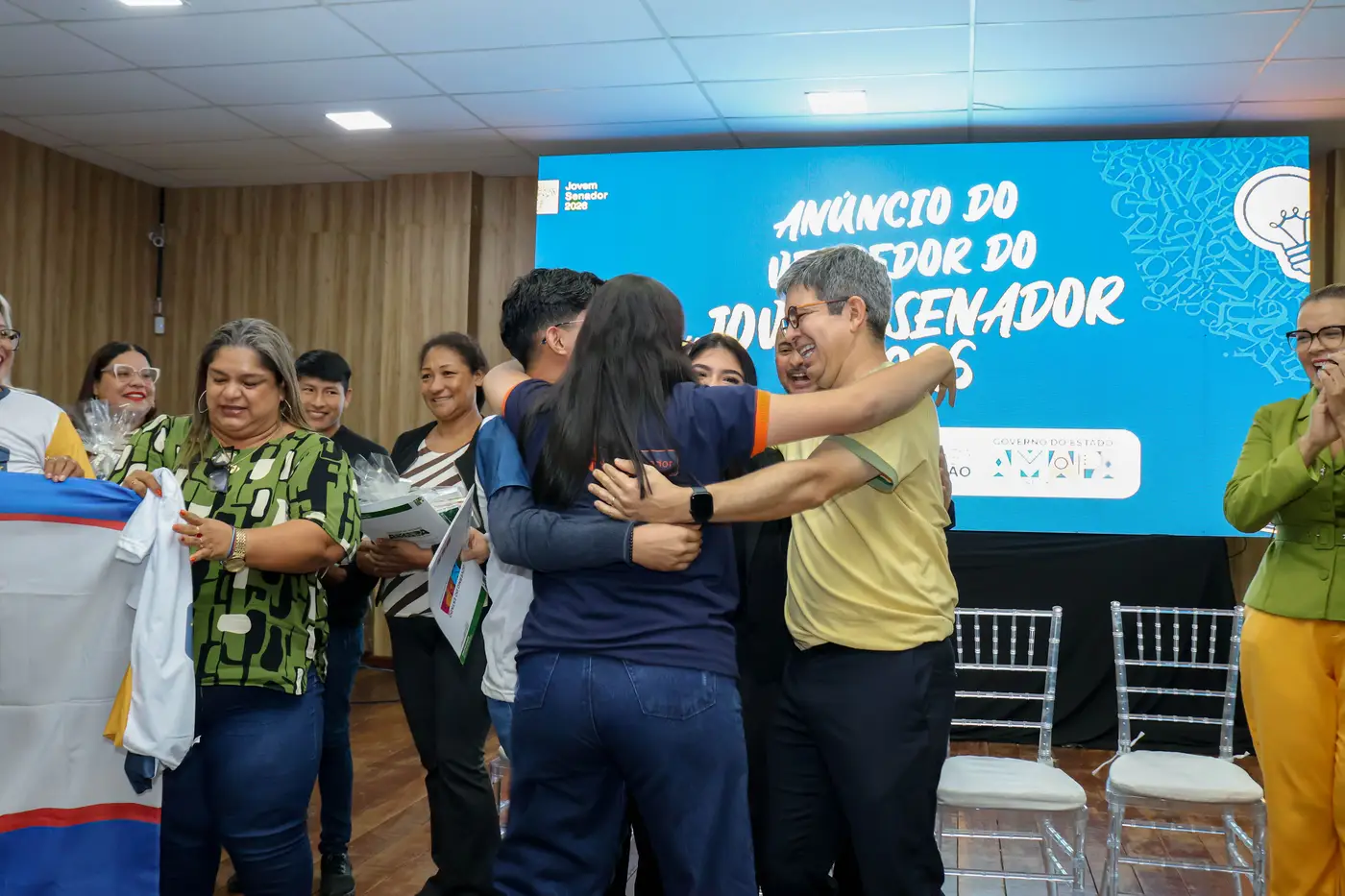 Governo do Amapá anuncia vencedora da etapa estadual do programa Jovem Senador 2026