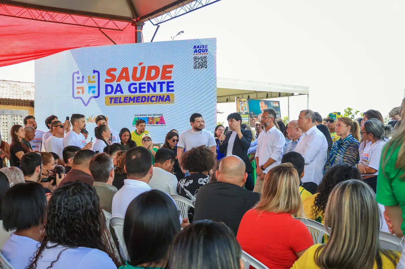 "Muda a relação das pessoas com a saúde: tira o cidadão da fila e garante atendimento mais ágil", afirma Clécio ao lançar Saúde da Gente Telemedicina