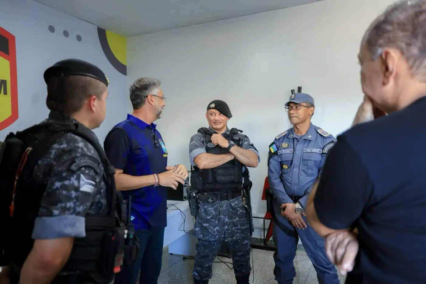 'Uma trajetória de excelência que se consolida com um batalhão estruturado', afirma o governador Clécio em visita às obras da sede da Rotam, em Macapá
