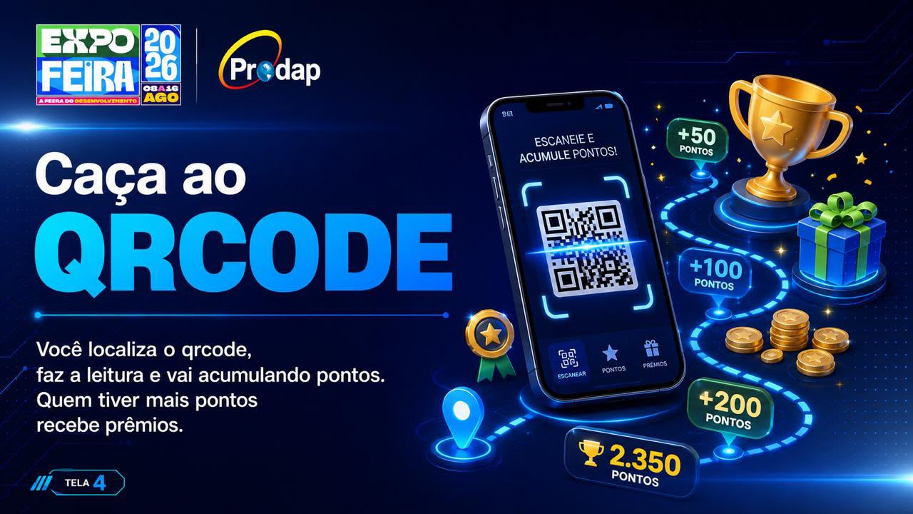 Aplicativo da Expofeira 2026 reúne programação, serviços e ferramentas de interação
