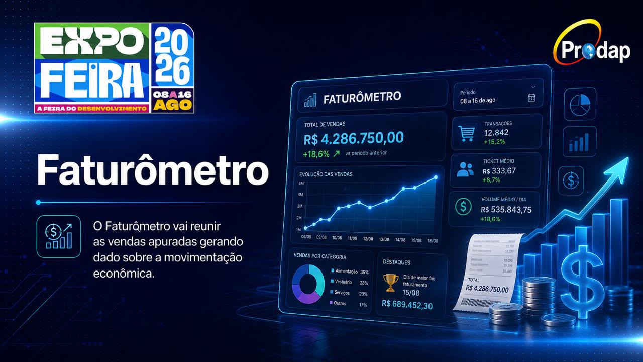 Aplicativo da Expofeira 2026 reúne programação, serviços e ferramentas de interação