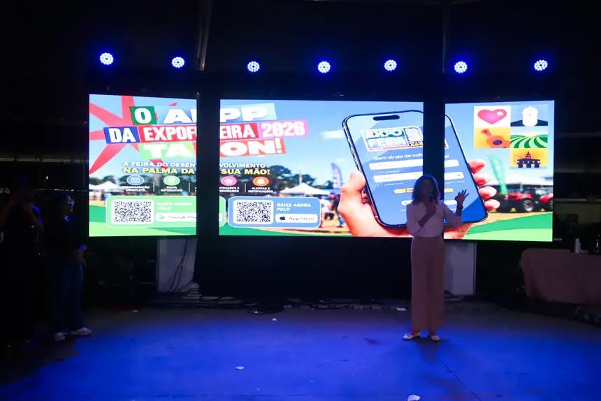 Aplicativo da Expofeira 2026 reúne programação, serviços e ferramentas de interação