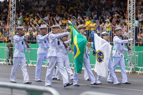 Desfile de 7 de Setembro celebra 204 anos da Independência em Brasília