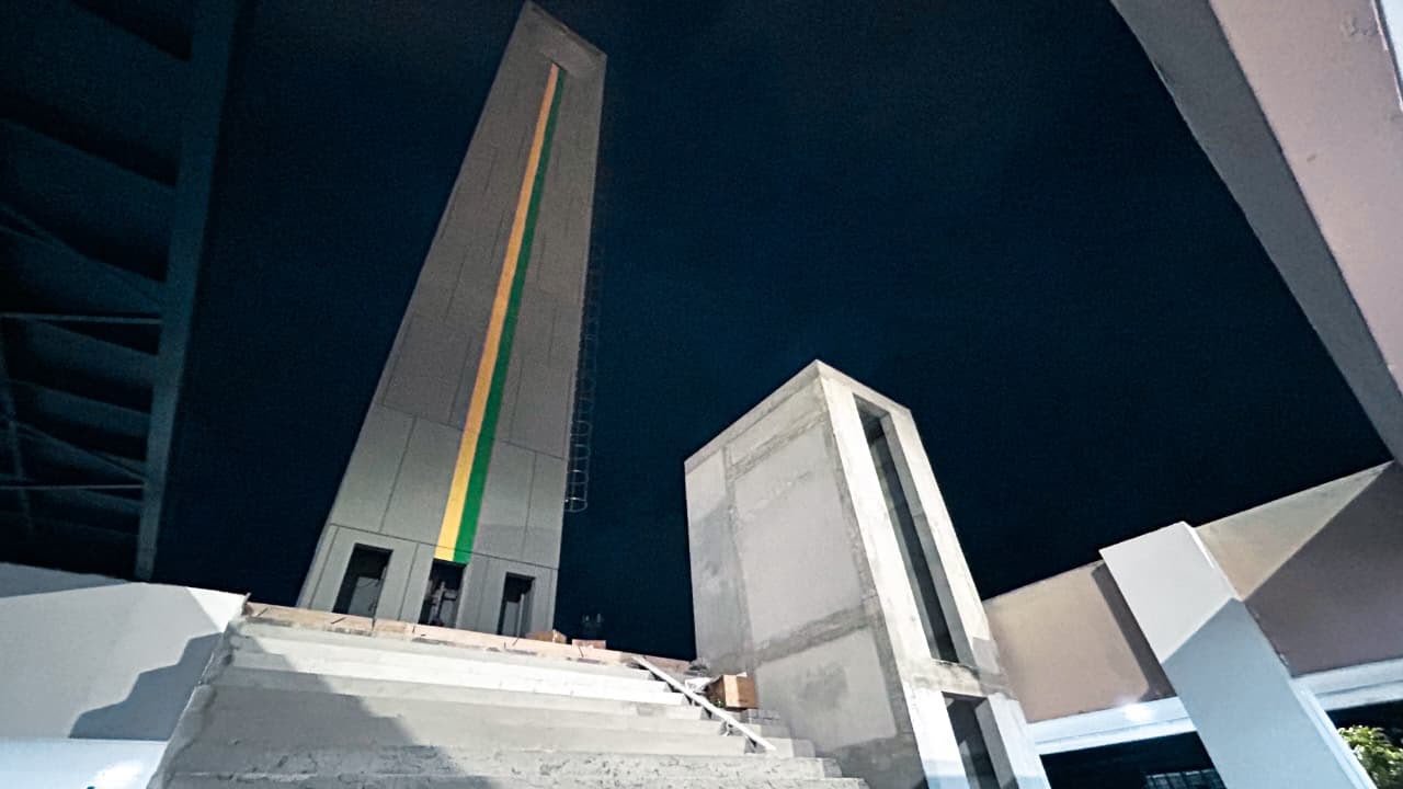 Marco Zero do Equador recebe últimos retoques antes da reabertura ao público