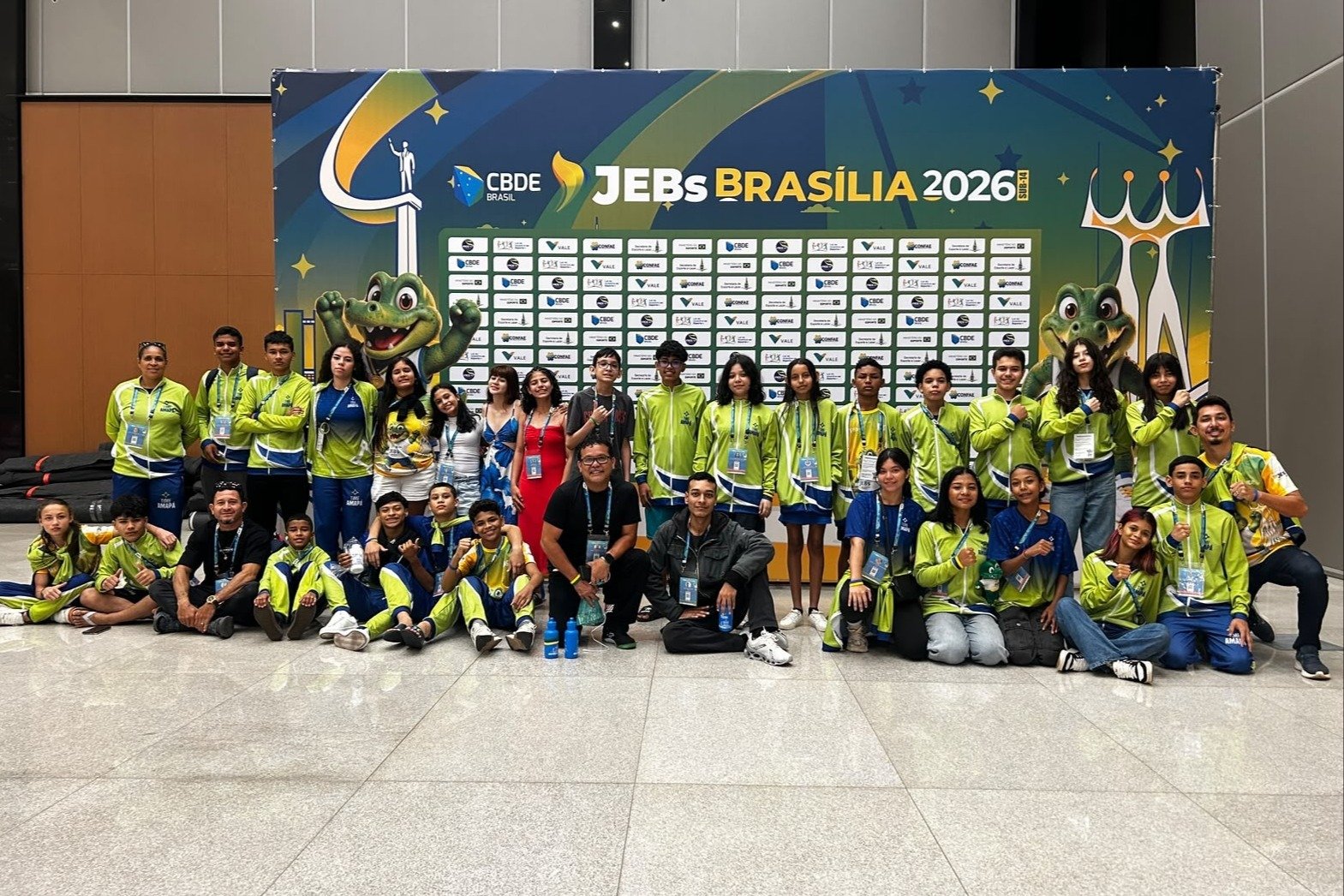 Time Amapá encerra primeira semana dos JEBs com 12 medalhas conquistadas em Brasília