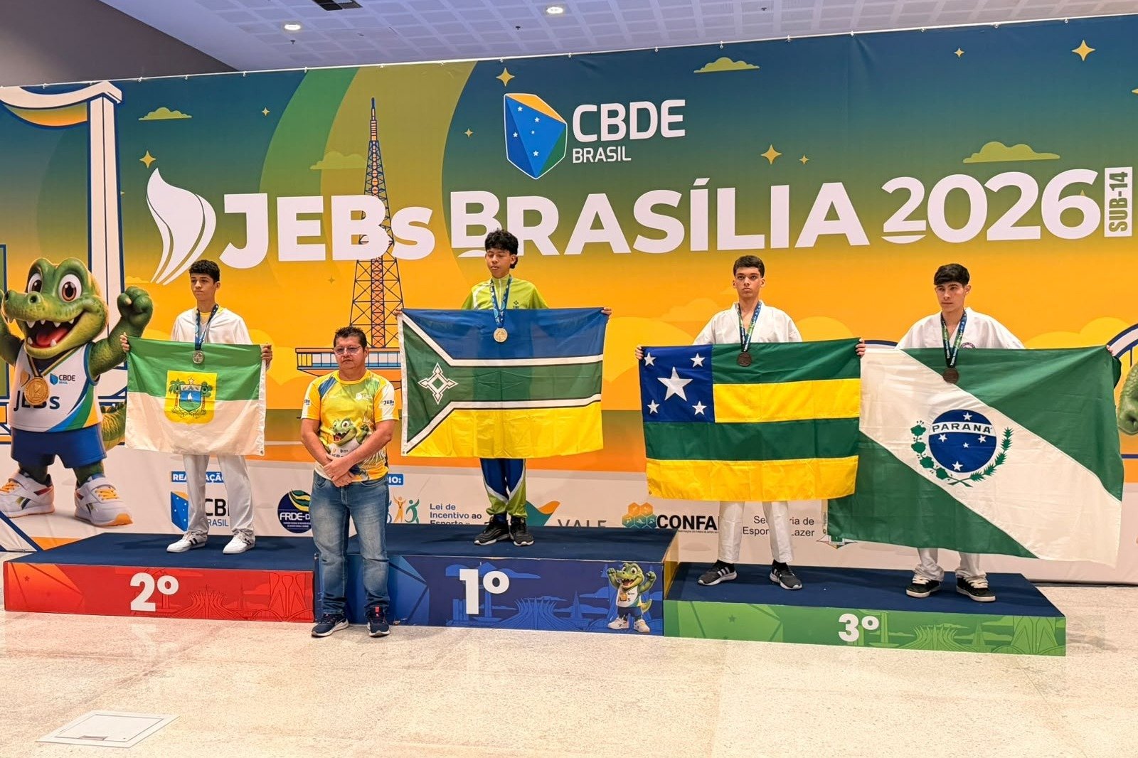 Time Amapá conquista 24 medalhas nos JEBs 2026