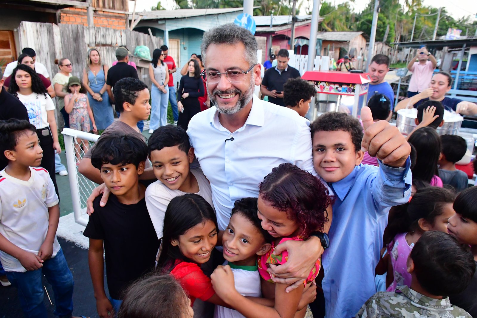 Governador Clécio entrega Parque Firme do Gonzaguinha, no bairro Zerão, em Macapá