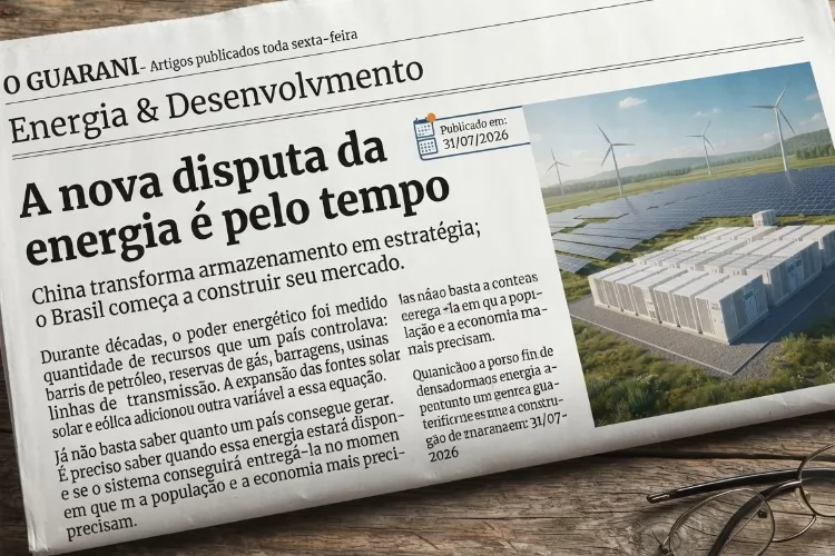 A nova disputa da energia é pelo tempo