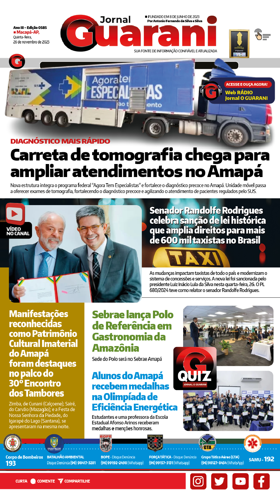 Edição On-line 0585