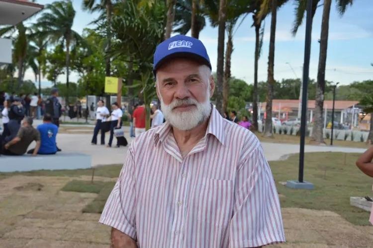 'Fui hóspede do Macapá Hotel, e vê-lo revitalizado me lembra os bons tempos', diz curitibano na inauguração da praça do Parque Tecnológico do Amapá