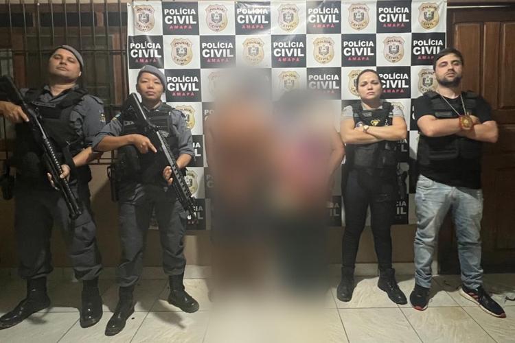 Idosa e jovem presos por tráfico de drogas e outros crimes