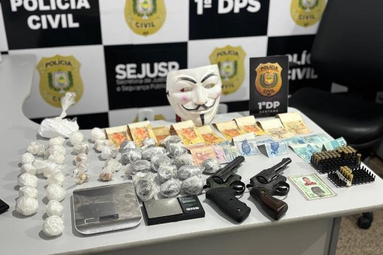 Polícia Civil frustra ataque armado e apreende drogas e armas em Santana