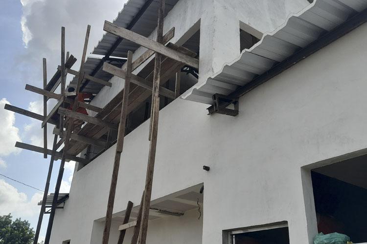 Avanço na obra da Arena do Mutirão do Paraíso: 70% concluídos