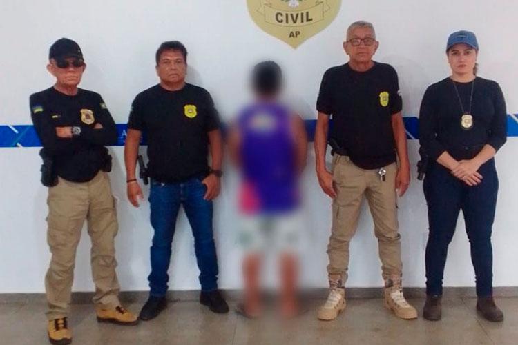 Homem é preso por abusar da própria enteada em Macapá