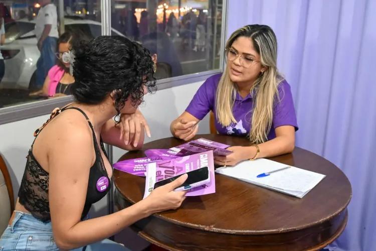 Amapá Lilás ganha espaço na Expofeira 2026 com serviços e apoio às mulheres