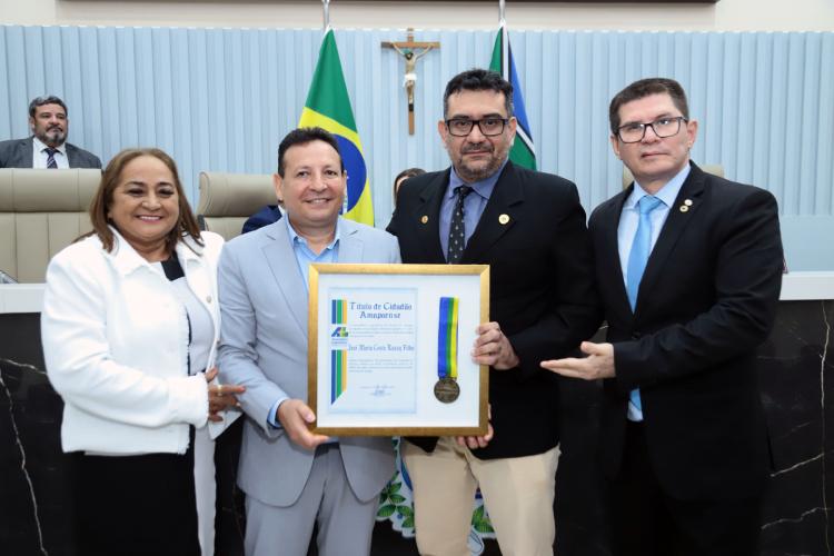 Médico ortopedista José Maria recebe título de Cidadão Amapaense