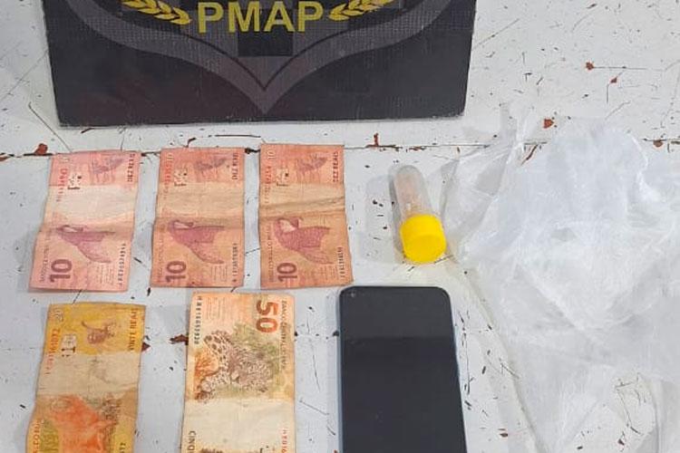 Batalhão de Força Tática prende homem por desobedecer ordem judicial na Zona Norte de Macapá