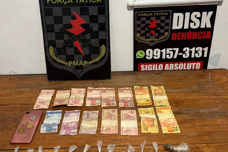 Detento do regime aberto domiciliar é preso por tráfico de drogas no Macapaba          Perguntar ao ChatGPT