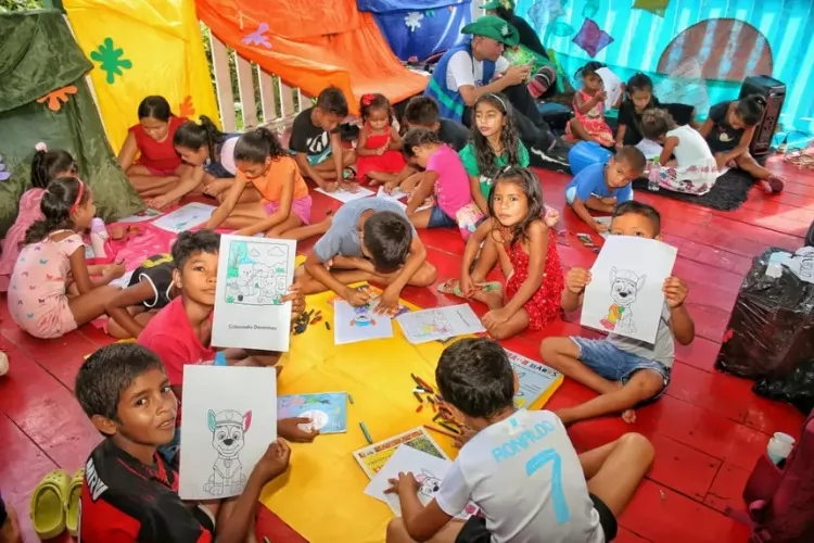 SuperFácil das Águas garante acolhimento humanizado a mães e crianças no Vale do Jari