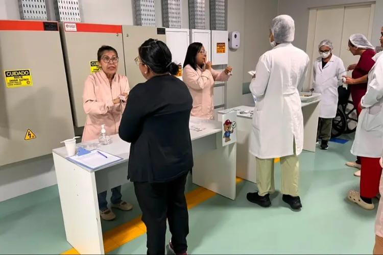Hospital da Criança e do Adolescente promove blitz educativa para reforçar a segurança do paciente