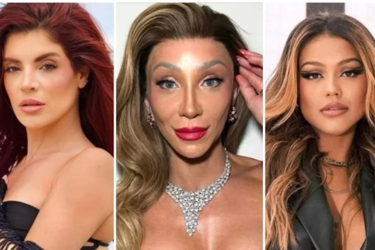 Veia na testa, olhos claros e harmonização das mãos: as cirurgias mais inusitadas das celebridades brasileiras