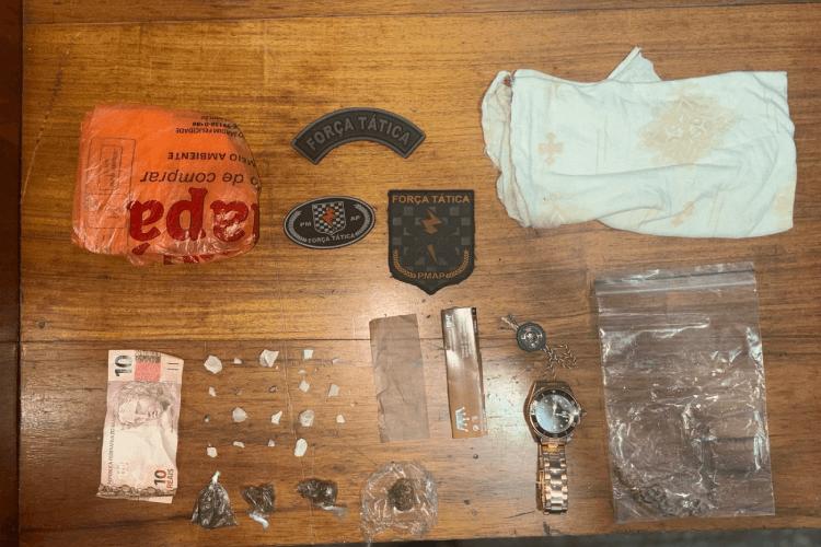 Homem é peso em flagrante com drogas no Jardim Felicidade I, em Macapá
