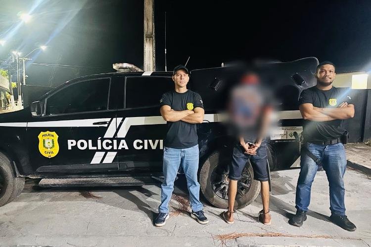 Polícia Civil prende suspeito por tráfico de drogas em Ferreira Gomes