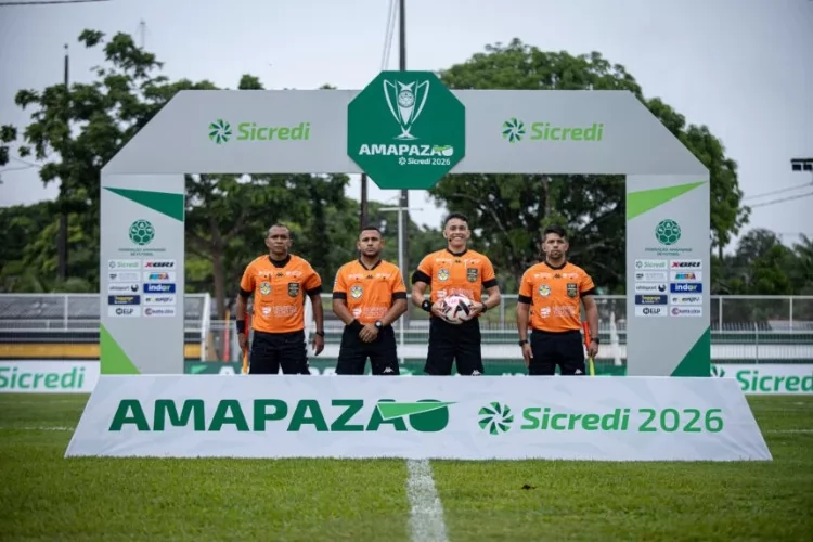 Arbitragem amapaense estreia na abertura do Campeonato Brasileiro Série C 2026