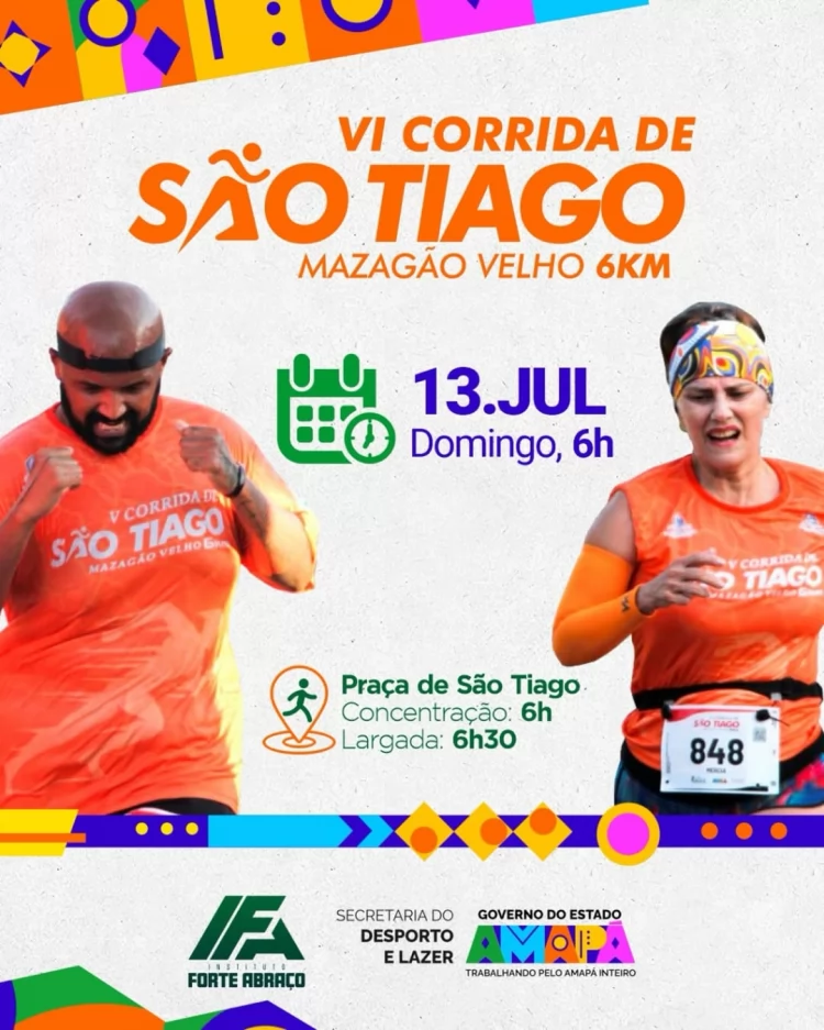 VI Corrida de São Tiago - Mazagão Velho